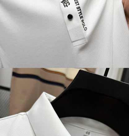 Polo de Alto Padrão GolfStar™  / A Camiseta do Homem que Adora se Vestir com Luxo & Requinte!