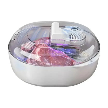 Placa DescongelaFácil UV™ - Descongelamento Rápido e Seguro para Cozinhar Sem Espera!