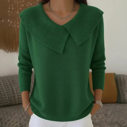 Blusa Manga Longa Noelle™ com Gola Estilizada