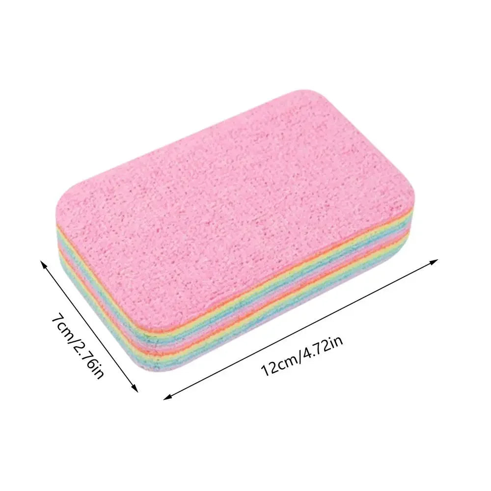 Esponja Multicolorida Modern House™ com Camadas Absorventes e Torção Fácil / Eficiência e Higiene em Cada Lavada!