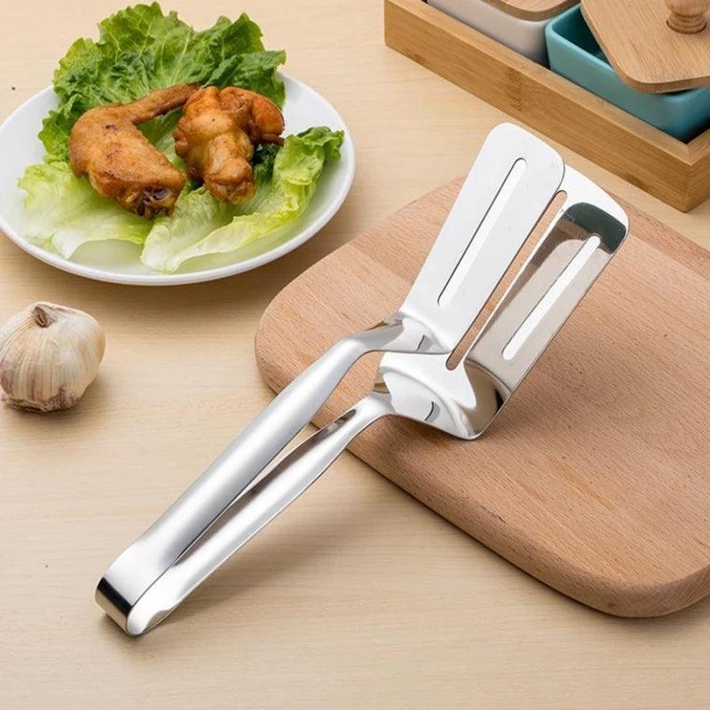 ( Compre 1 e Leve 2) Espátula Multiuso UniChef™ em Aço Inoxidável / A Versatilidade que Eleva Cada Receita!