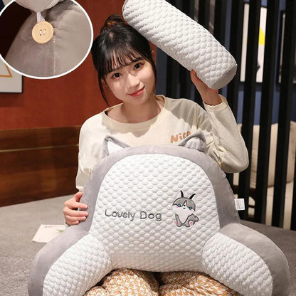 Almofada Ergonômica Lovely Deluxe™ / O Melhor Suporte ao Seu Corpo Enquanto Você Relaxa, Lê ou Assiste TV!
