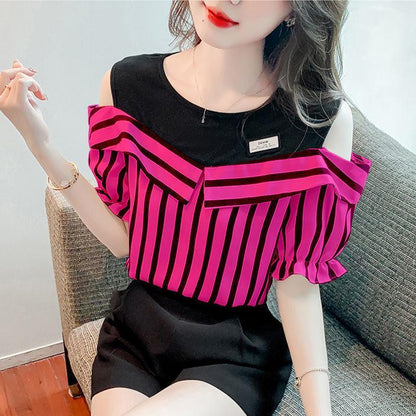 Blusinha Off-Shoulder Emily - Moda Casual e Estilo Único em Duas Peças!