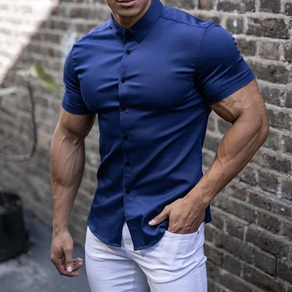 Camisa Detroit™ Slim Fit com Caimento Ajustado