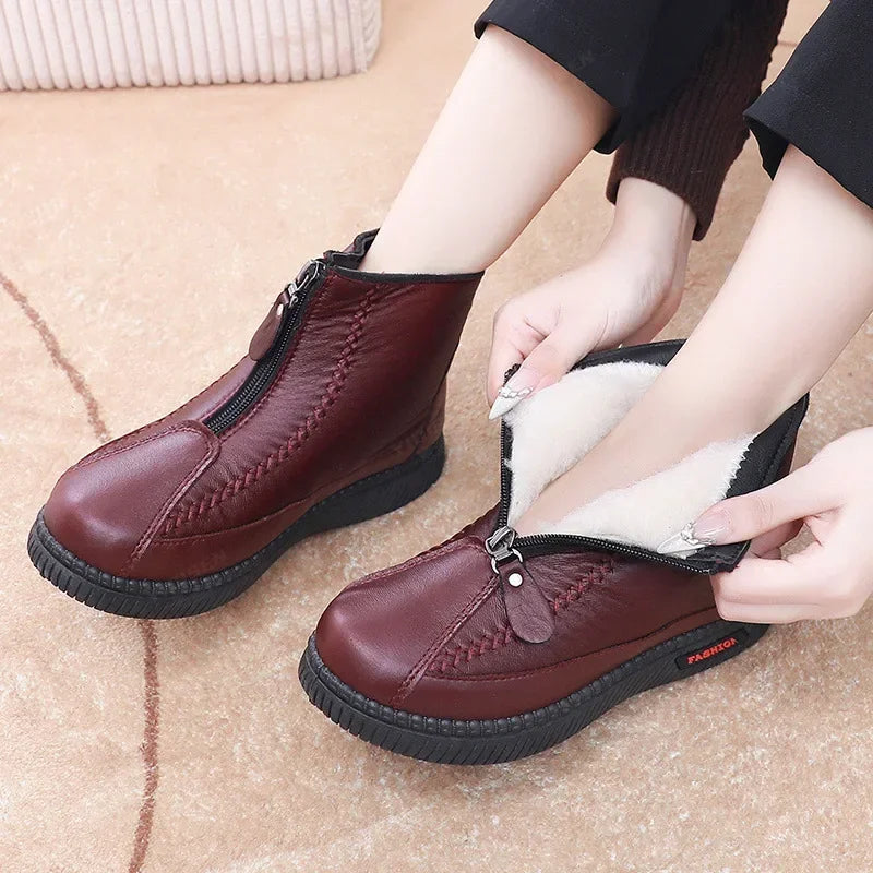 Bota SoftTherm™ Com Interior Forrado e Solado Antiderrapante
