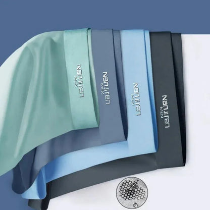 Kit de Cuecas Himalaia™ em Seda Gelo - Frescor Alpino e Proteção Antibacteriana Avançada!