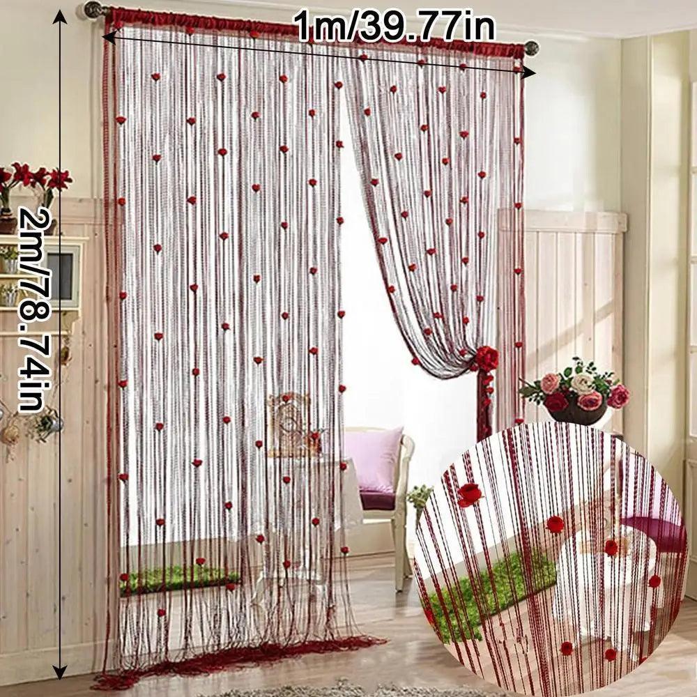 Cortina de Porta Flores de Primavera™ / Exclusividade Inspirada nos Jardins Franceses para um Lar Elegante e Aconchegante!