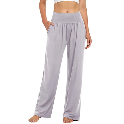 Calça Belle Comfort™ Com Cós Elástico e Modelagem Pantalona