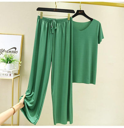 (Super Promo: Compre 1 e Leve 2) Conjunto Gentle Camiseta + Calça / Nova tendencia verão 2025/2026!