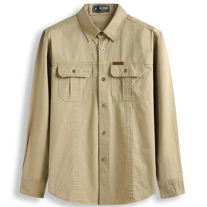 Camisa Flanelada com Modelagem Plus Size Masculina - GentleFit / Um Toque de Estilo e Confiança para o seu Guarda-Roupa!