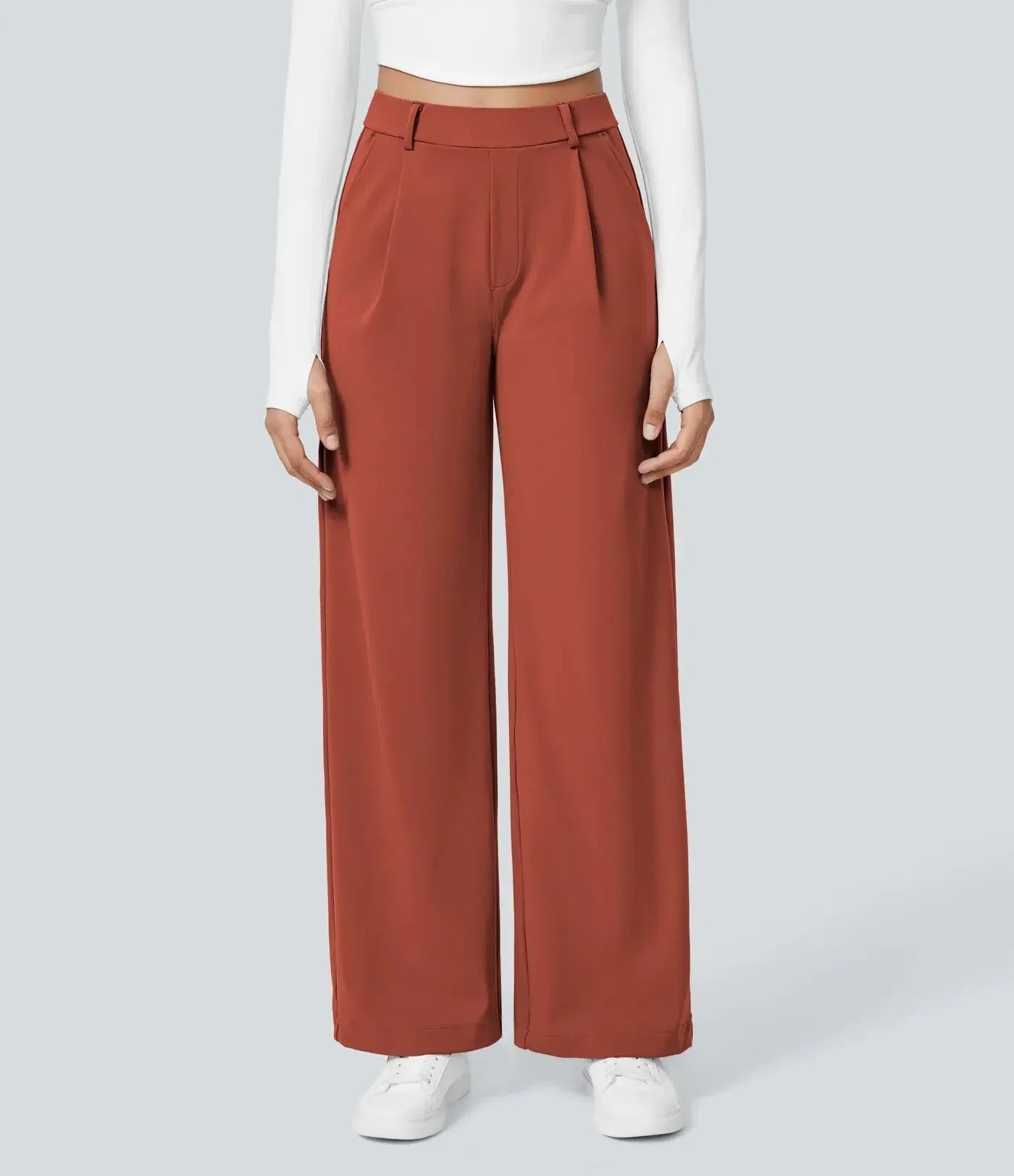 Calça Ipanema™ com Corte de Alfaiataria e Tecido Ultra Flexível / A Harmonia Perfeita entre Sofisticação e Liberdade de Movimento!