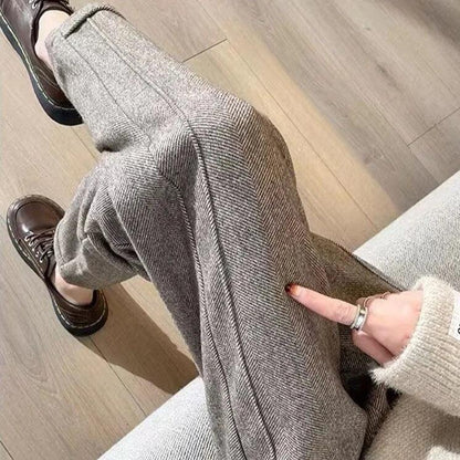 Calça de Cintura Alta Seraphina™ Elegância sofisticada, Projetada para Impressionar!