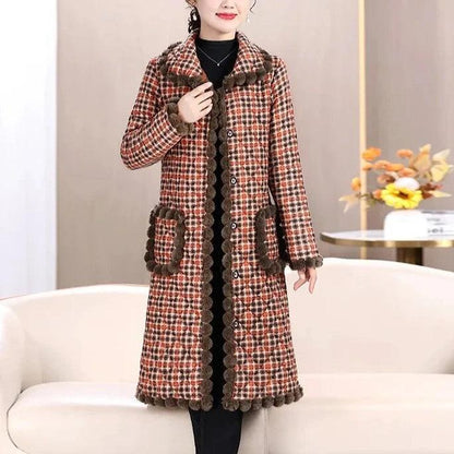 Casaco Bordeaux™ em Sherpa e Algodão / Aconchego e Estilo para os Dias Mais Frios do Ano!