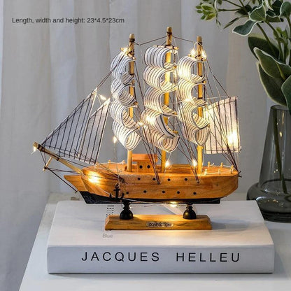 Barco Decorativo Veleiro - Orgulho Naval / A Opção Perfeita Para Decorar Qualquer Ambiente!