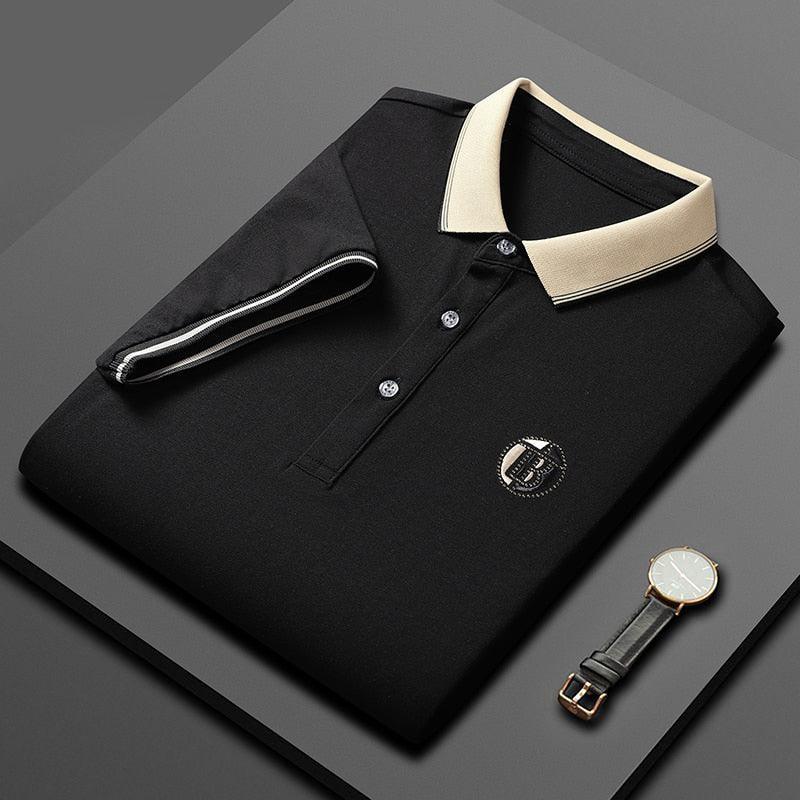 Camiseta Polo Baylor™ de Alto Padrão / Feita para Homens que Prezam Pelo Conforto e Estilo!