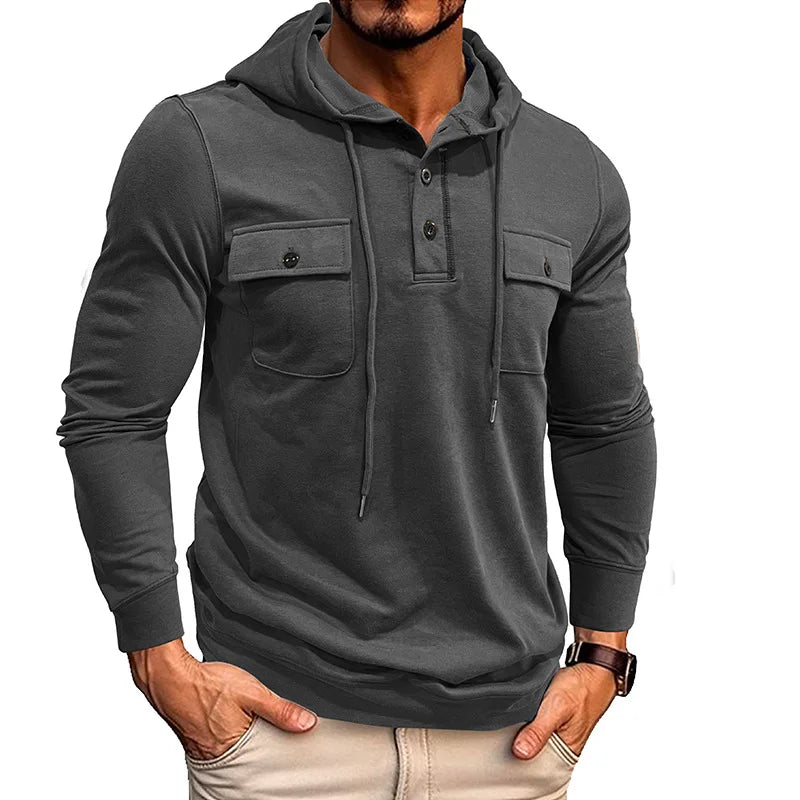 Moletom Westbrook™ Com Capuz Ajustável e Bolsos Frontais