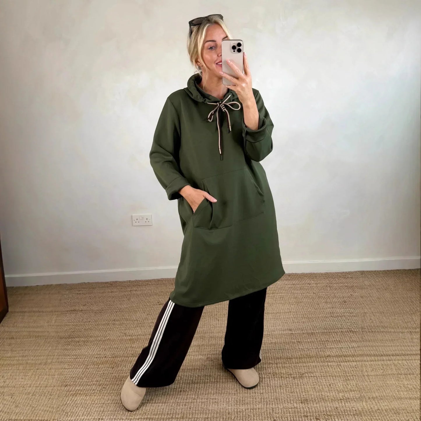 Moletom Dalen™ Estilo Vestido com Design Urbano
