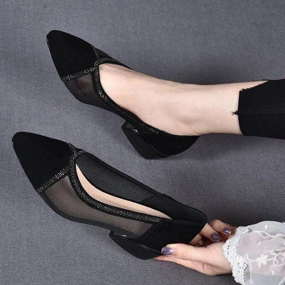 Sapatilha Dalila™ - Elegância Minimalista para Pés Sofisticados