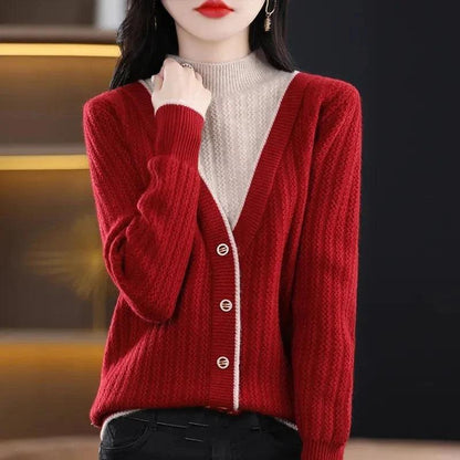 Suéter TricotChic™ Versátil 2 em 1 / O Charme de Duas Peças, a Simplicidade de Um!