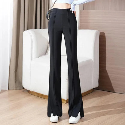 Calça MonaFlare™ Toque Parisiense / Silhueta Clássica com Toque Moderno!