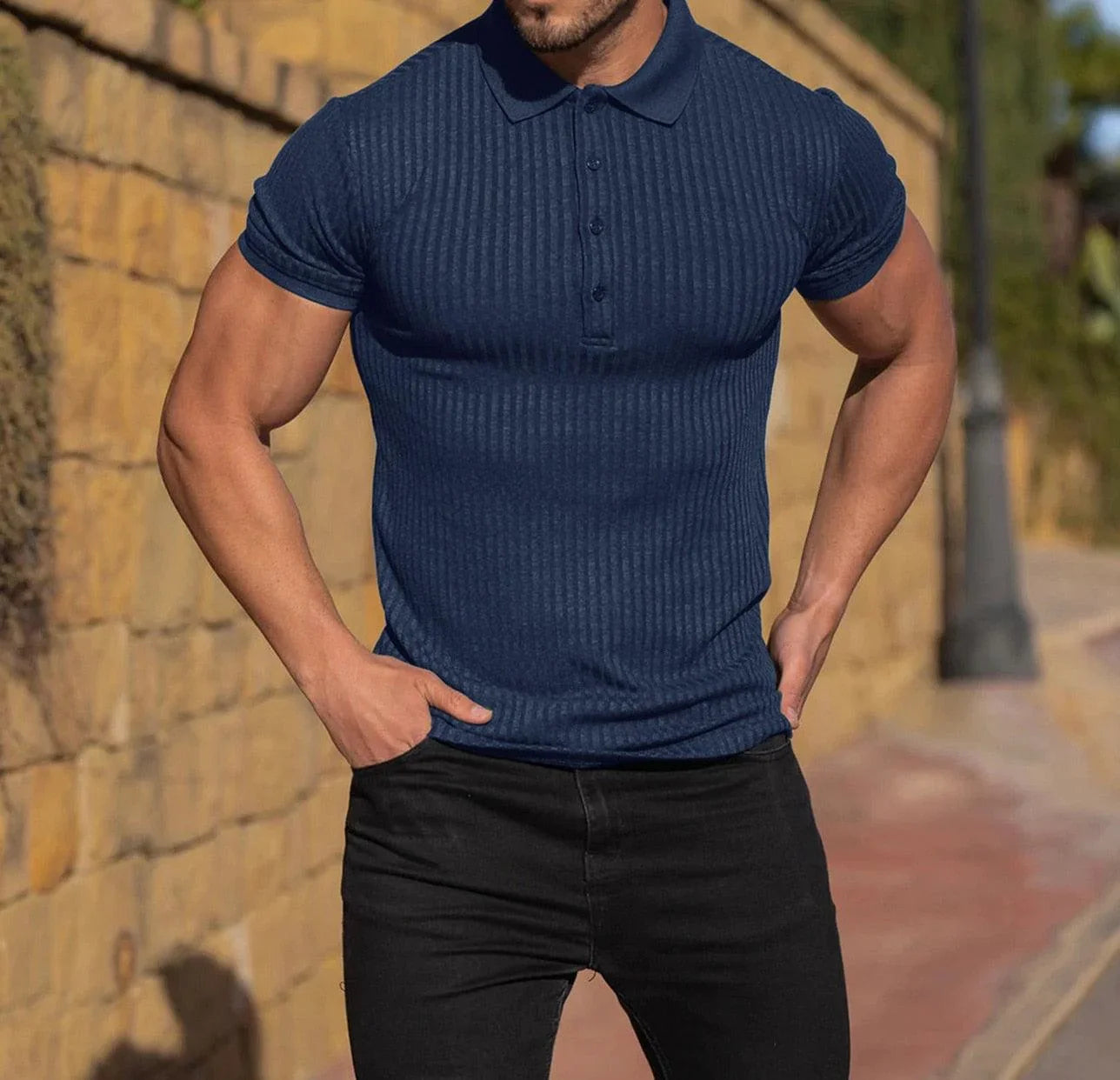 Camiseta Polo Tecido Premium - Polo Prime / Eleve seu estilo com a Camiseta que combina qualidade e elegância!