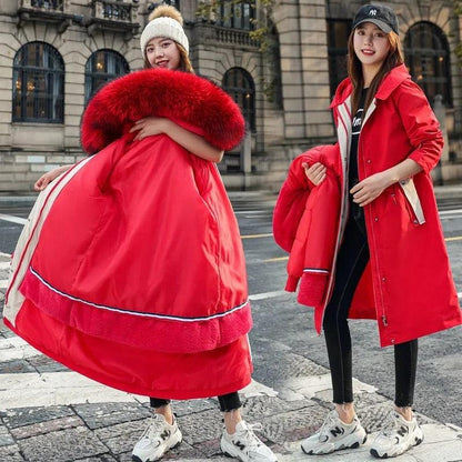Parka Feminina com Capuz de Pelúcia - FurryFemme / A Forma Mais Estilosa de Se Proteger do frio!