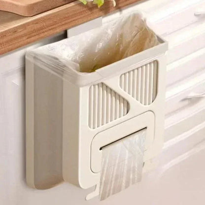 Lixeira Dobrável Modern House™ para Armário com Separação Inteligente / Organização e Praticidade na Cozinha!