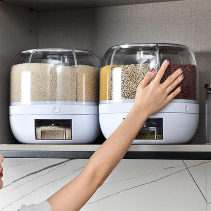 Dispenser de Grãos 360º Modern House™ / Praticidade e Organização para sua Cozinha!