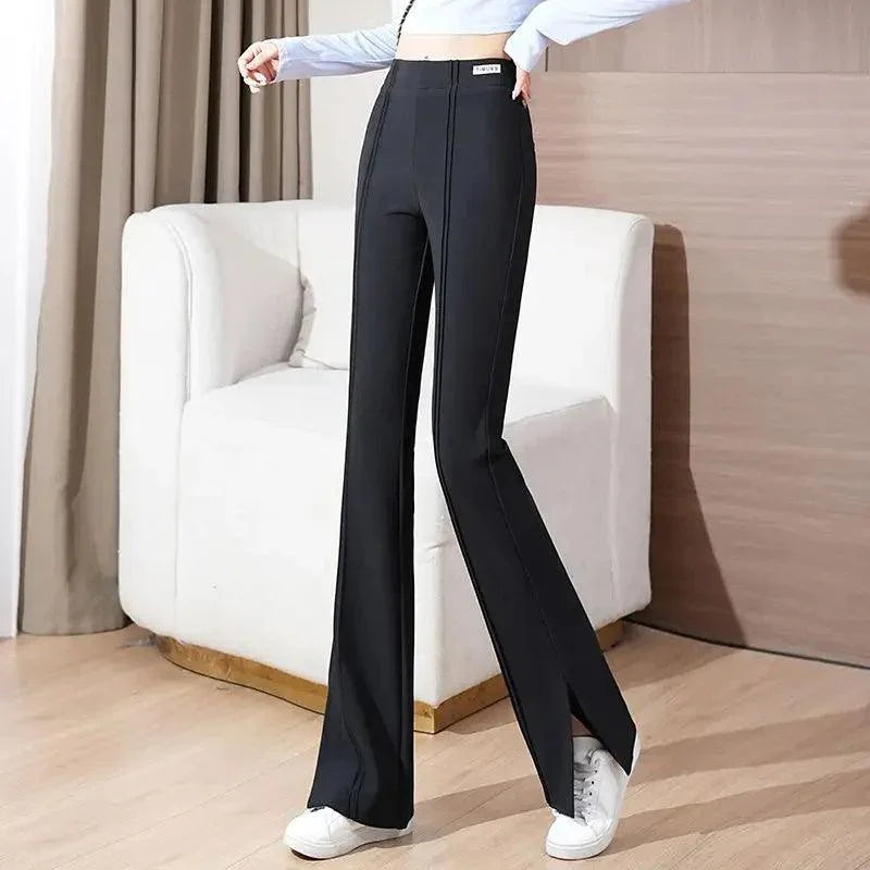 Calça MonaFlare™ Toque Parisiense / Silhueta Clássica com Toque Moderno!