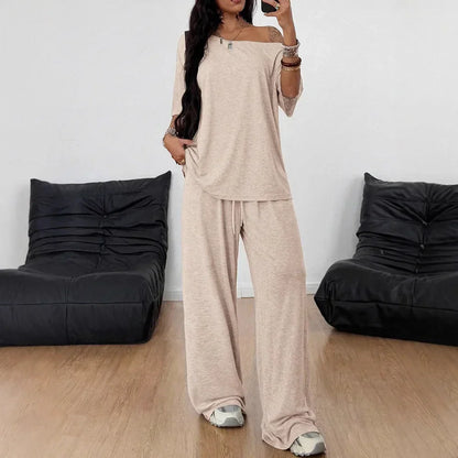 Conjunto Belmara™ com Caimento Solto e Cintura Ajustável