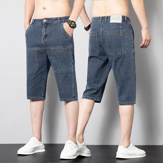Bermuda Jeans Casual Leonidas™ / A mais versátil, confortável e estilosa para você usar no dia a dia!
