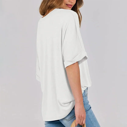 [Compre 1 e Leve 2] Blusinha Antonella™ em Popelina Premium com Toque de Elastano / Conforto e Versatilidade que Acompanham o Seu Dia!