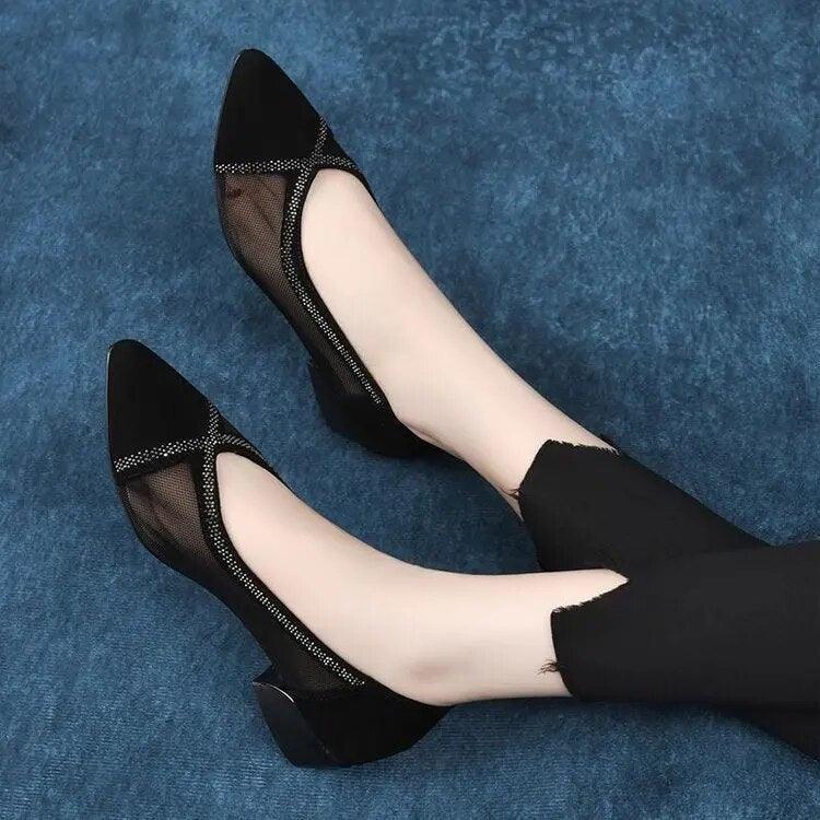 Sapatilha Dalila™ - Elegância Minimalista para Pés Sofisticados