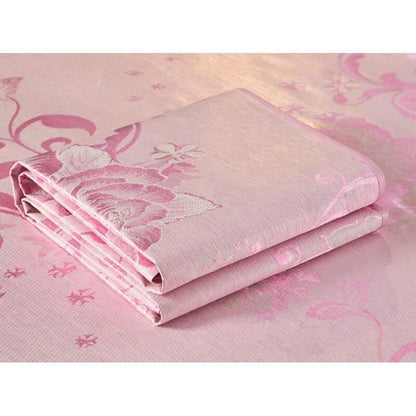 Pillow Top Éden Floral em Seda Gelo - Transforme Sua Cama em um paraíso de frescor!