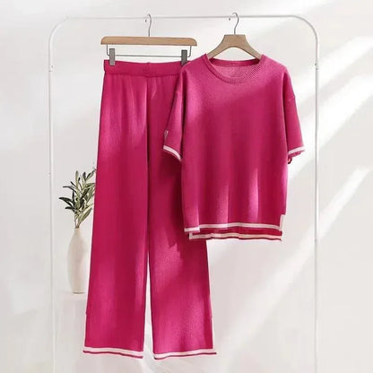 Conjunto Venezia Luxe™ em Viscose Premium com Abertura Lateral / Sofisticação e Conforto para a Mulher Estilosa!