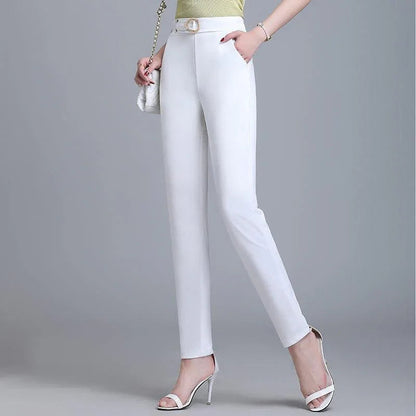 Calça Majestic em Seda Gelo / Frescor e Luxo para todos os momentos!