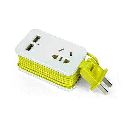 [Compre 1 e Leve 3] Adaptador de Tomada Modern Lar™ Compacto com USB / Praticidade e Conectividade para Viagens e Dia a Dia!