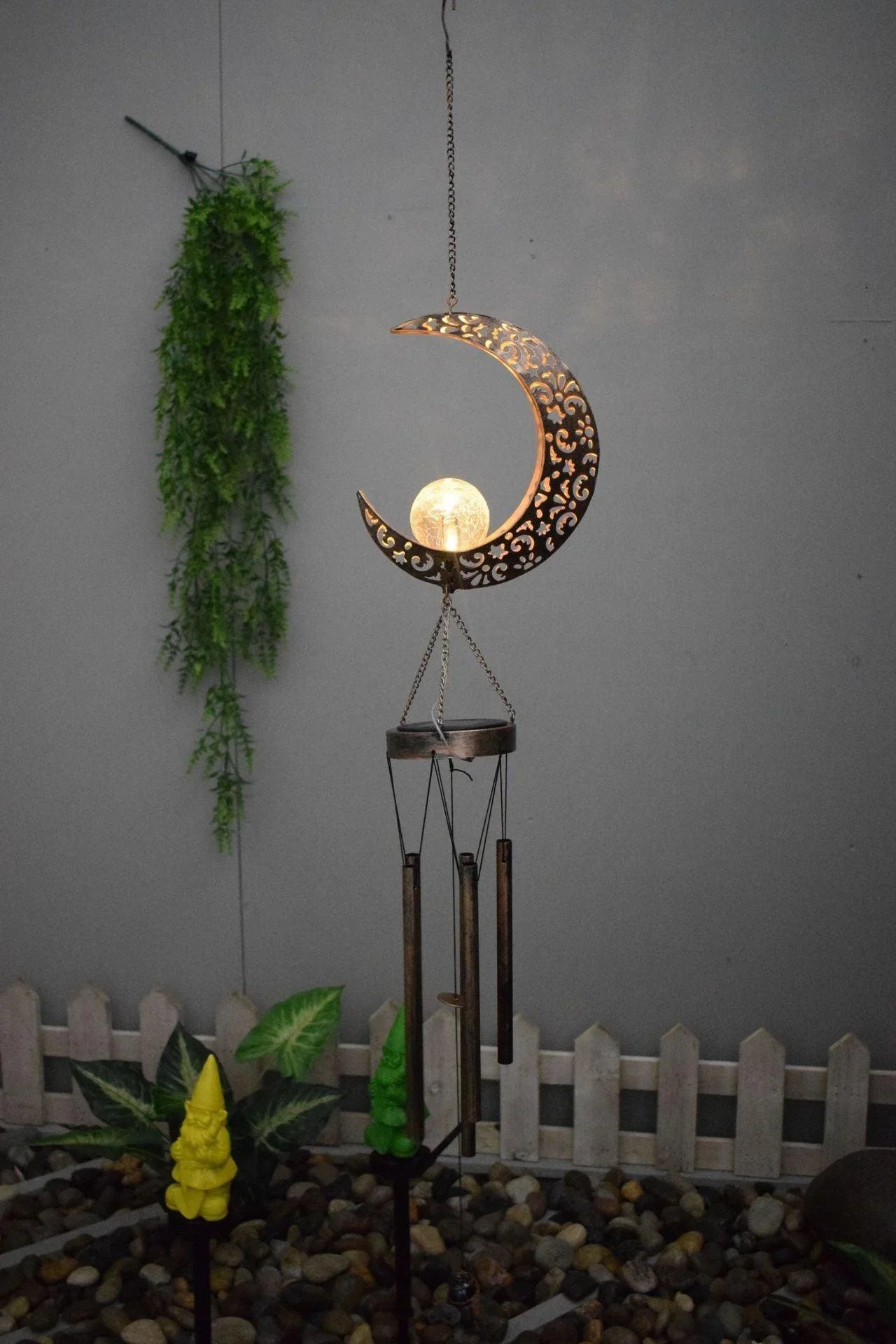 Luminária Decorativa - Beleza Estelar / Movida a Luz Solar Com Um Super Design Incrível Para Decorar Seu Ambiente!