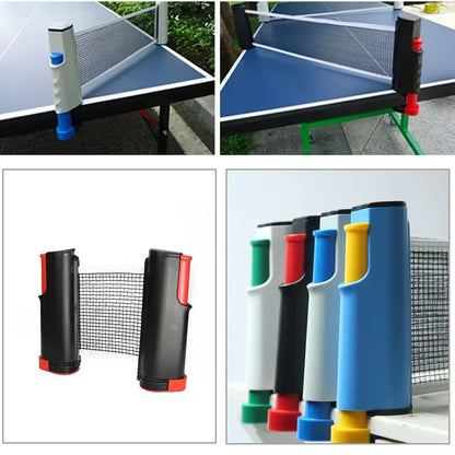 Kit de Tênis de Mesa Portátil Modern House™ / Transforme Qualquer Mesa em Diversão Instantânea!