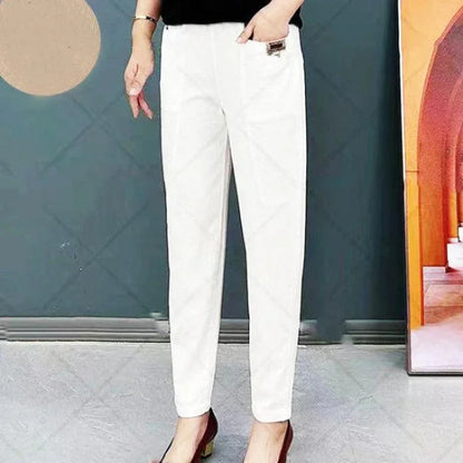 Calça Santini™ - Conforto Clássico / A Silhueta Perfeita em Sarja!