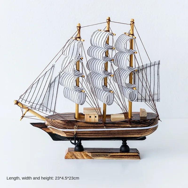 Barco Decorativo Veleiro - Orgulho Naval / A Opção Perfeita Para Decorar Qualquer Ambiente!