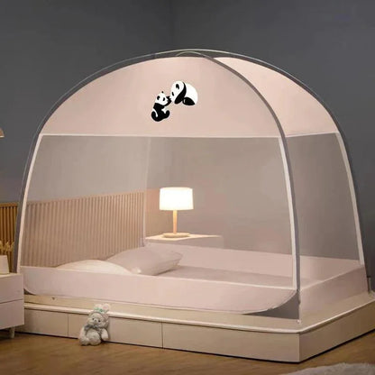 Mosquiteiro Santorini™ Luxo Suave / O Refúgio Premium e Respirável que Você Precisa!