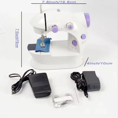 Máquina de Costura Compacta Modern Lar™ com Alta Performance / Leve, Prática e Eficiente para Seus Reparos!
