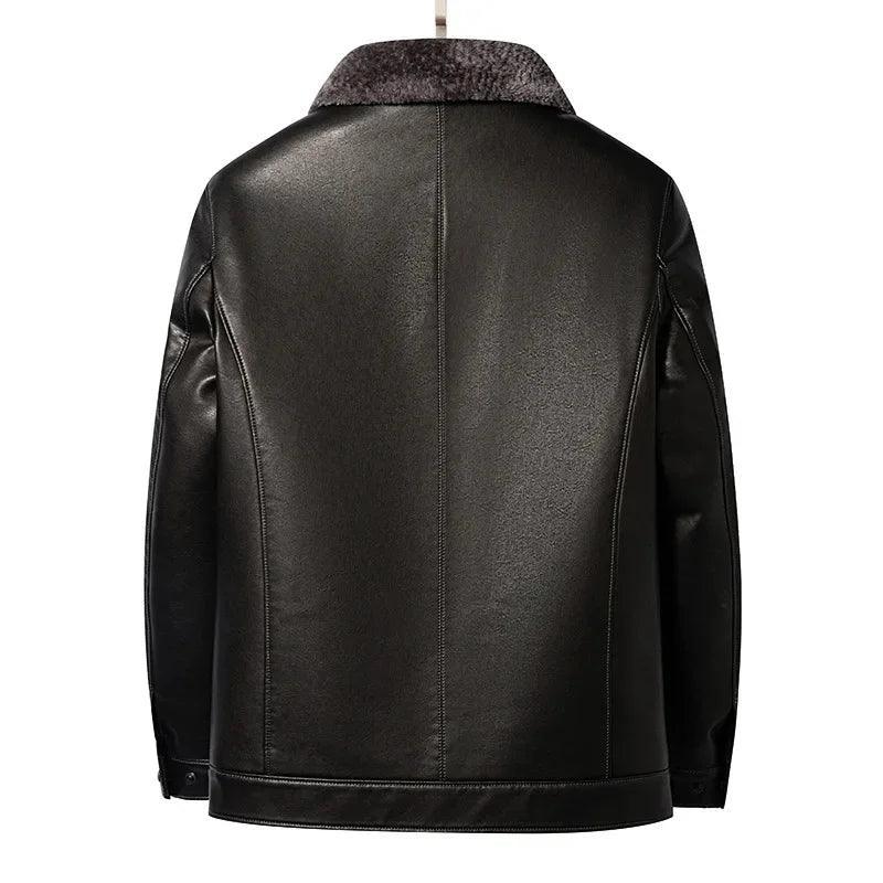 Jaqueta Brooklyn™ em Couro Luxuoso / A União de Sofisticação e Conforto para o Inverno!
