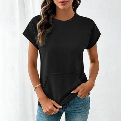 Camiseta Elara™ Com Caimento Leve e Visual Minimalista
