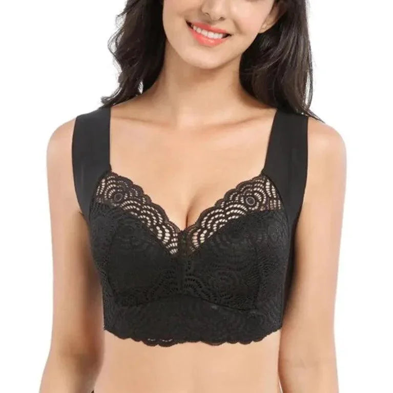 Kit de Sutiãs Modeladores Allure™ em Seda Gelada com Renda  / Os Campeões em Conforto, Beleza e Sensualidade!