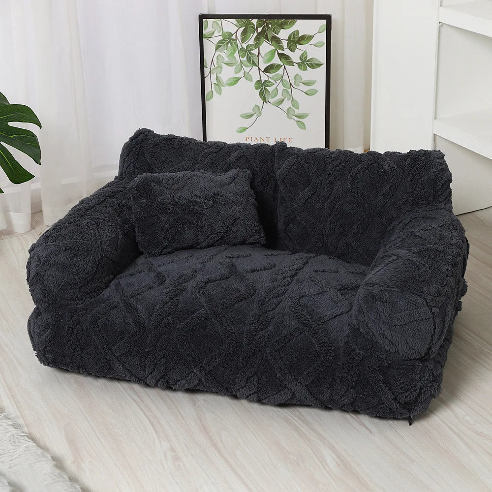 Cama Pet Estilo Sofá Modern Lar™  Design Premium com Conforto Acolhedor
