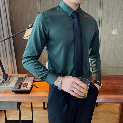 Camisa Social Manga Longa - Elegance Wear / A camisa social perfeita para ocasiões especiais