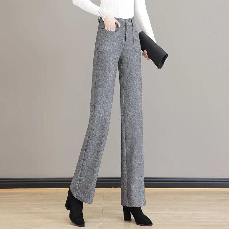 (Cinto Exclusivo de Brinde) Calça Santorini™ Alfaiataria Fina com Caimento Perfeito / Elegância Social para Qualquer Ocasião!