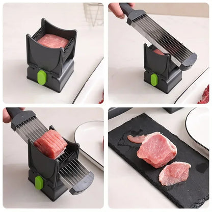 Fatiador Manual de Carnes Modern Lar™ Padronização, Agilidade e Precisão no Corte de Carnes e Frios!